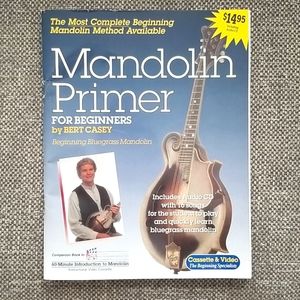 Mandolin Primer Book & CD For Beginners Bert Casey